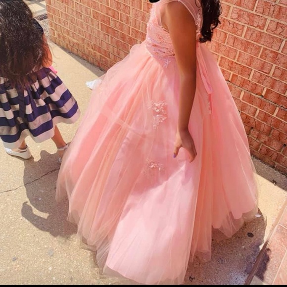 Mini Me Quinceanera Pageant Dress Quinceanera Mini Me Dresses Girls Pink  Mini